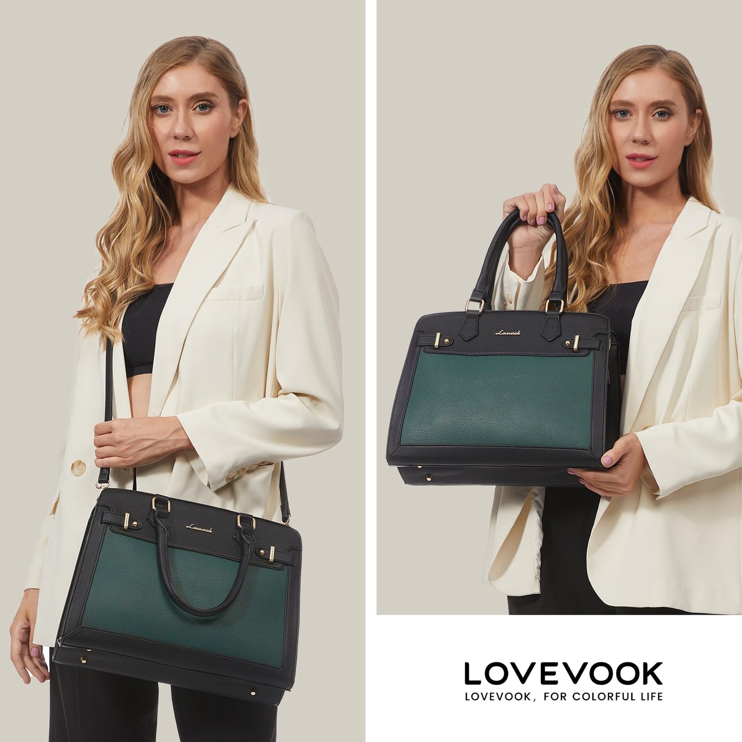 LOVEVOOK Purses for Women, Handbags for Women Tote Shoulder Bag Satchel and PU Leather Top Handle for ladies