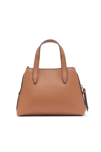 Calvin Klein Millie – Bolso bandolera mini 2 en 1 con triple compartimento, color Caramelo, talla única