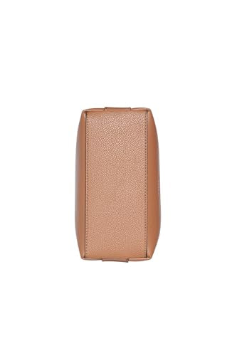 Calvin Klein Millie – Bolso bandolera mini 2 en 1 con triple compartimento, color Caramelo, talla única