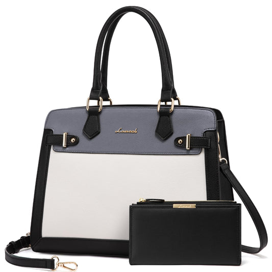 LOVEVOOK Purses for Women, Handbags for Women Tote Shoulder Bag Satchel and PU Leather Top Handle for ladies