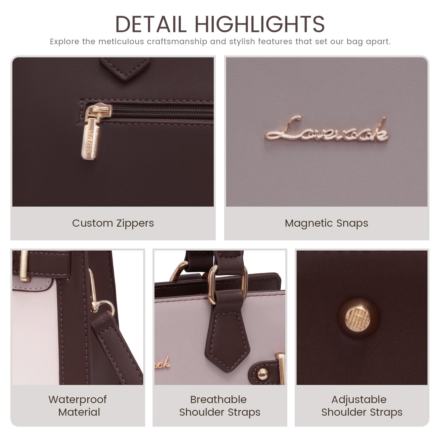 LOVEVOOK Purses and Handbags for Women, Tote Shoulder Bag Satchel Black Purse and PU Leather Top Handle for ladies