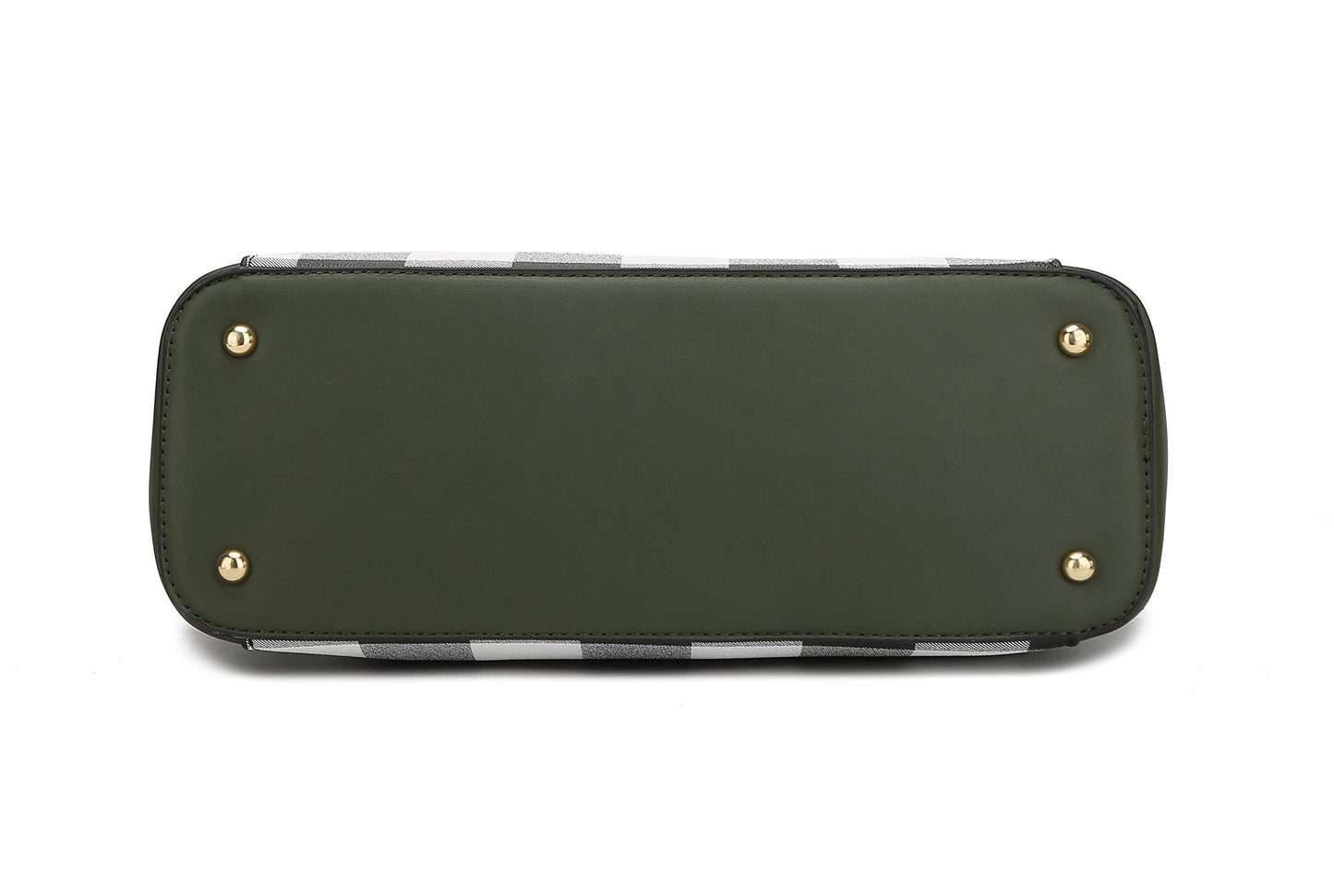 MKF Collection Tote Bag for Women, Handbag Set with Wallet-Top-Handle- Vegan Leather Purse Red by Mia k