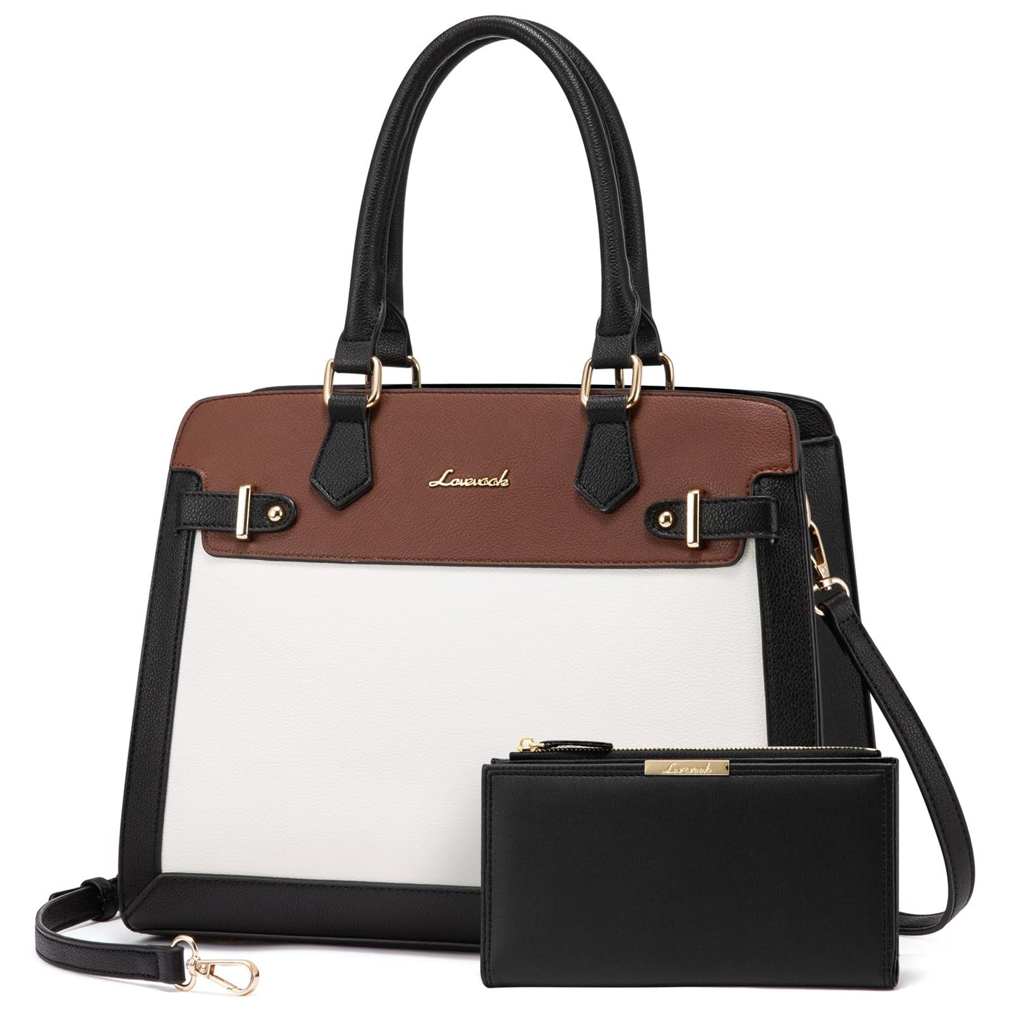 LOVEVOOK Purses for Women, Handbags for Women Tote Shoulder Bag Satchel and PU Leather Top Handle for ladies