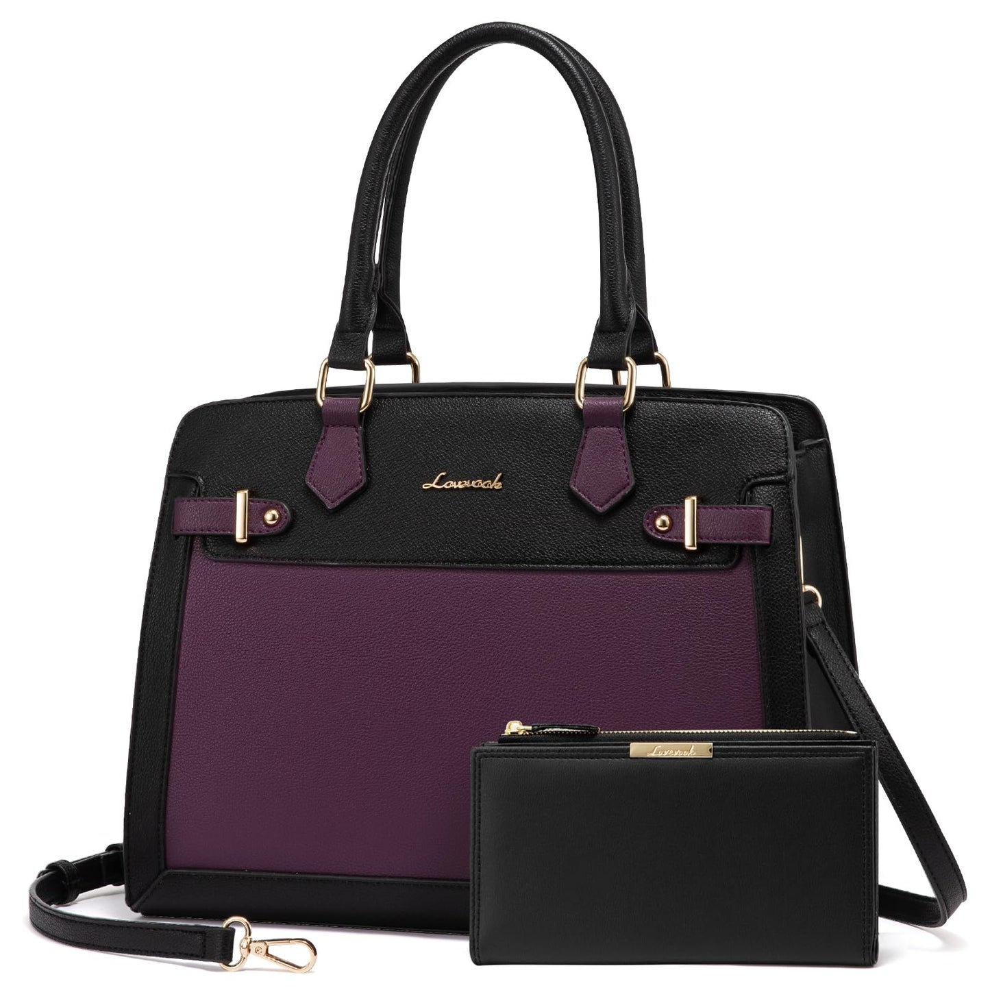 LOVEVOOK Purses for Women, Handbags for Women Tote Shoulder Bag Satchel and PU Leather Top Handle for ladies