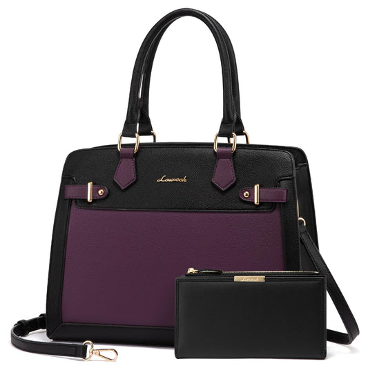 LOVEVOOK Purses for Women, Handbags for Women Tote Shoulder Bag Satchel and PU Leather Top Handle for ladies